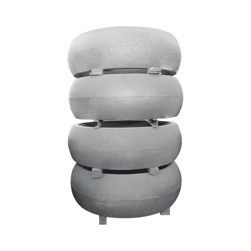 ইমপ্যাক্ট পেষণকারী জন্য উচ্চ ক্রোম রোলার হাতা