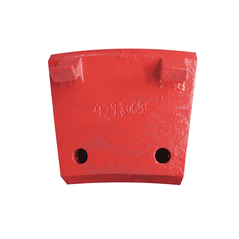 চোয়াল পেষণকারী উচ্চ ম্যাঙ্গানিজ ইস্পাত সাইড গার্ড